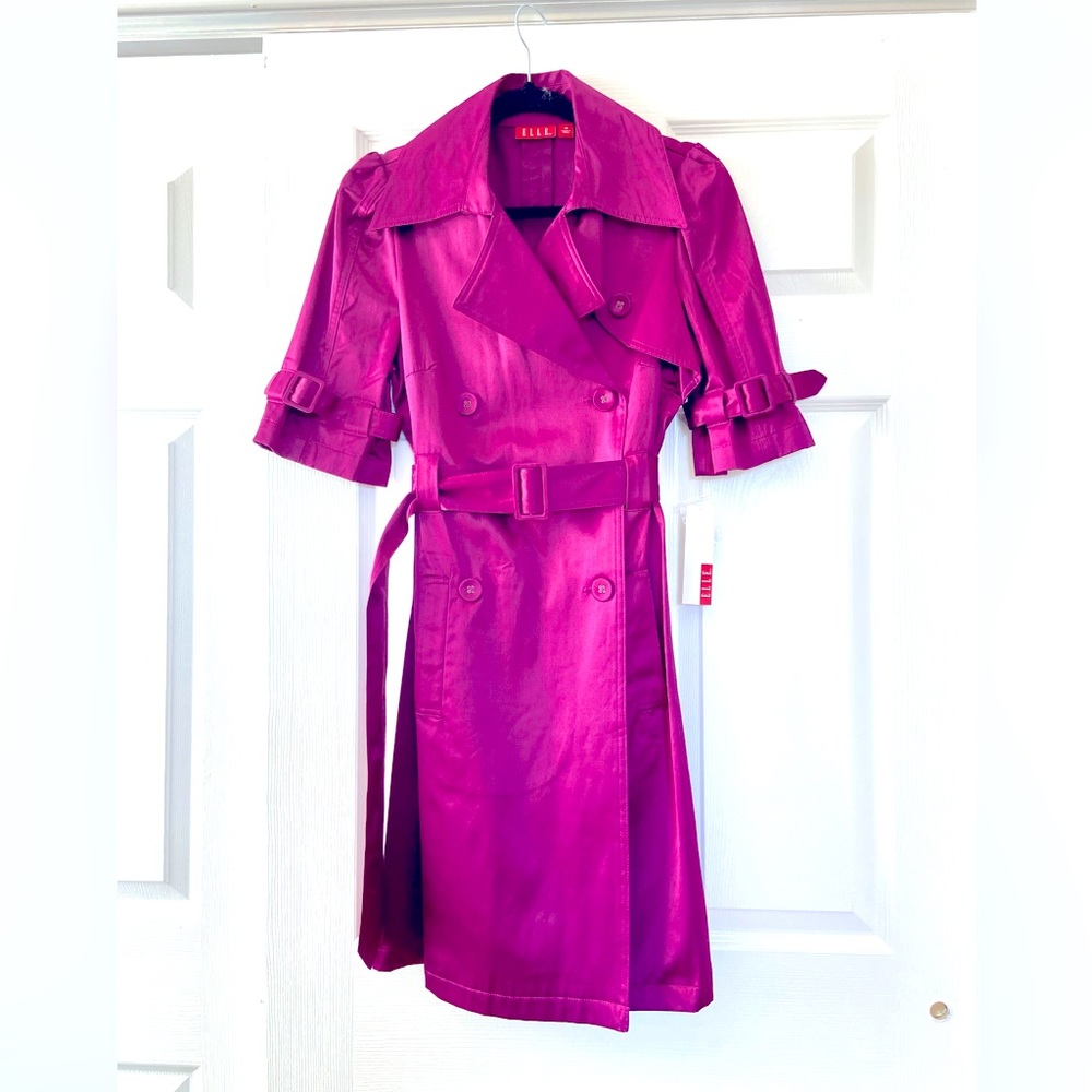 Elle Lightweight Elegant Trench Jacket